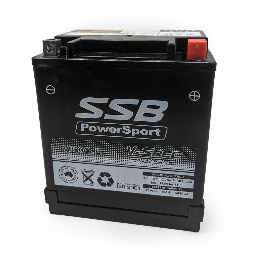 4-VB30CL-B 12V SSB V-Spec High Perform. AGM Battery