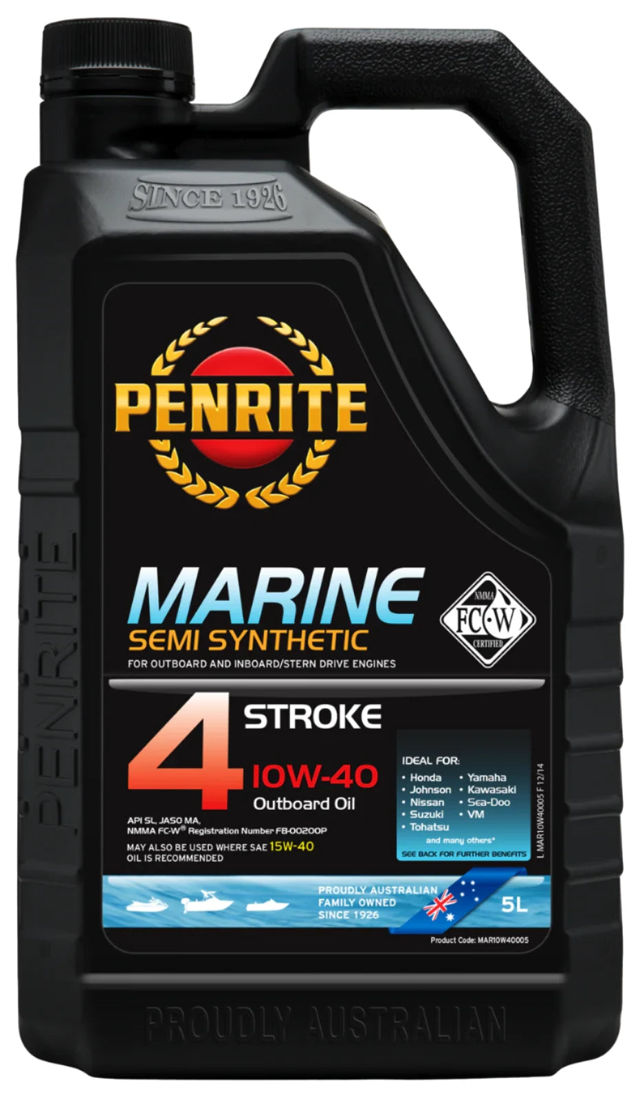 Penrite Marine 4 Stroke 10W40 5L